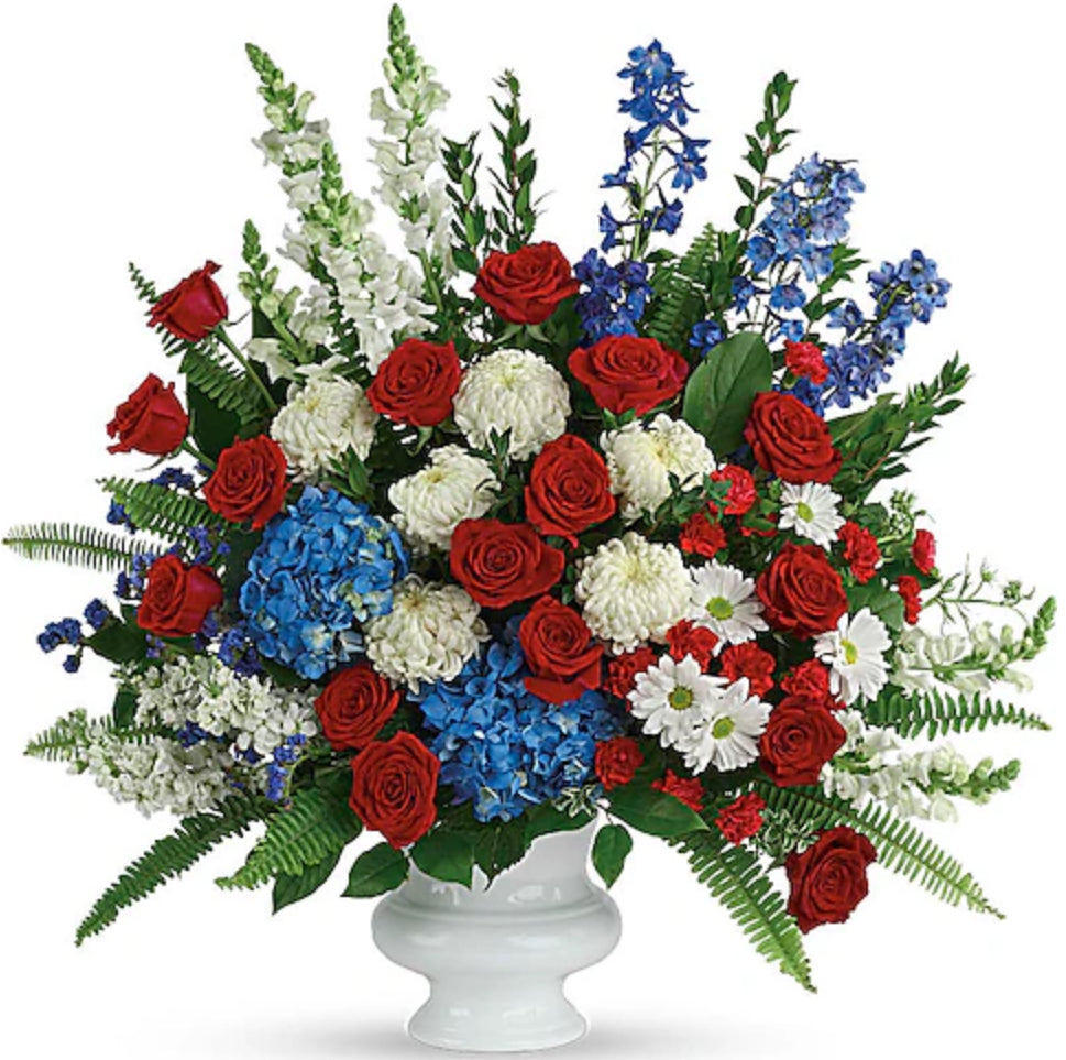 Remembrance in Red, White & Blue
