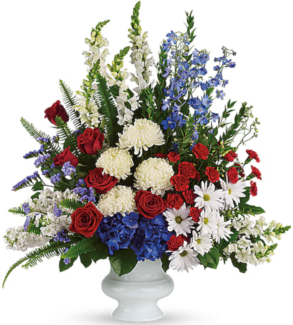 Remembrance in Red, White & Blue